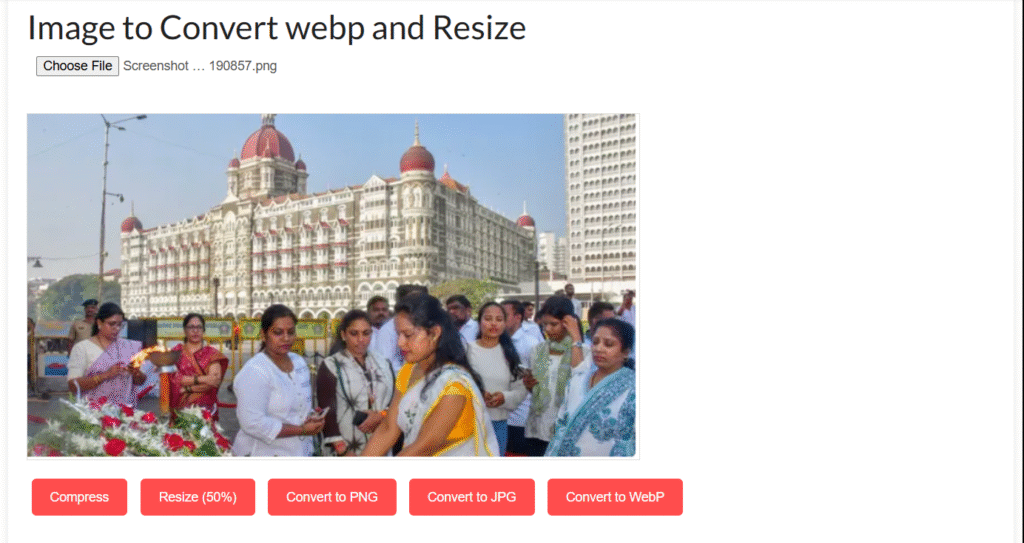 Image convert to webp