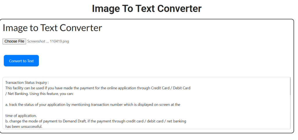 image to text converter online